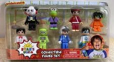 Ryan's World 8-Piece Mini Collectible Figure Set - NEW