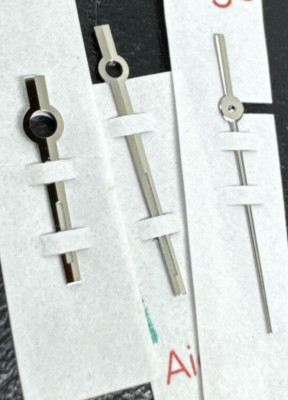 Rolex 14000 Air King set lancette originali luminova n.o.s. vintage 410-14000