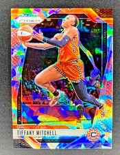 TIFFANY MITCHELL 2024 Panini Prizm WNBA, CRACKED ICE PRIZM, CONNECTICUT SUN 🏀