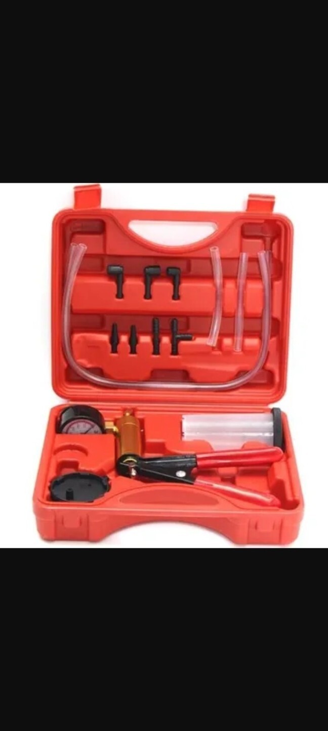 Purgeur de frein manuel 2L pour circuit de freinage automobile universel