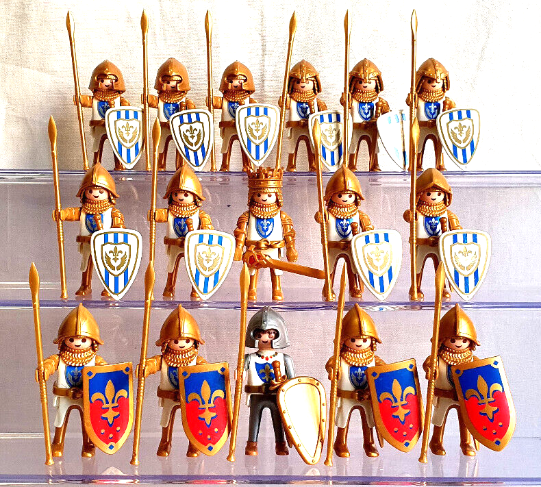 Playmobil Army 16 Knights 3800 Medieval 3666 Ritter knight crusade