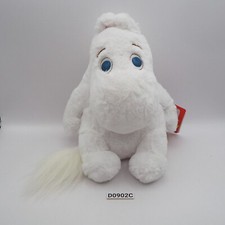 Moomin White D0902C White Sekiguchi Plush 7" TAG Stuffed Toy Doll Japan