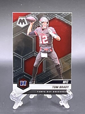 Tom Brady 2021 Panini Mosaic NFC Tampa Bay Buccaneers Card Base -  #201 
