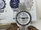 Seiko Men's Watch Modded Mother Of Pearl Dial 6309 7290 Vintage Automatic Diver