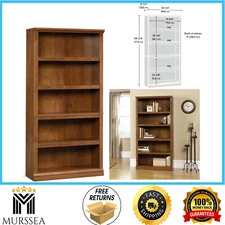 Sauder Miscellaneous Storage 5 Bookcase/Book Shelf, L: 35.28 x W: 13.23 x H: ,