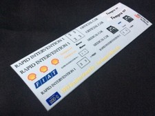 1993 BRAZIL GRAND PRIX FIAT TEMPRA SAFETY/MEDICAL CAR OFFICIAL FIA 1:43 DECALS