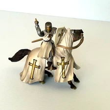 Schleich Crusader Knight with Sword,#70034,Retired, World of Knights 2003