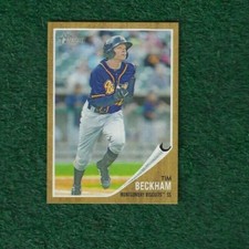 TIM BECKHAM - 2011 TOPPS HERITAGE MINOR LEAGUE CARD # 62 - MINNESOTA TWINS - MLB