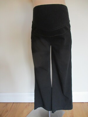 NEXT MATERNITY SMART BLACK BOOTCUT 
