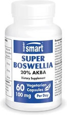Supersmart Super Boswellia Extract 100Mg per Day (Patented & High Strength) - Ap