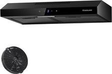 GASLAND Visor Cooker Hood 60 cm Wall Mounted Touch Extractor Fan & Carbon Filter