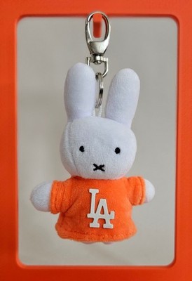 LA/Los Angeles Bag/Key Charm -Bunny