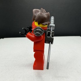 MINT LEGO Ninjago Kai Minifigure Stone Armor Rebooted Njo0186 Authentic RARE