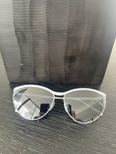 Sunglasses by SAMA eyewear model BIANCA in Pearl White Color