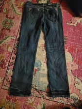 NEW NWT Vault denim blue jeans X 10 denim size 13 sexy slightly distressed