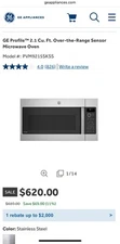 GE Profile Over-The-Range Microwave/ Oven