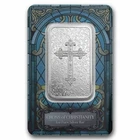 PAMP Suisse Cross of Christianity 1 oz Silver Bar - In Assay w/Sleeve