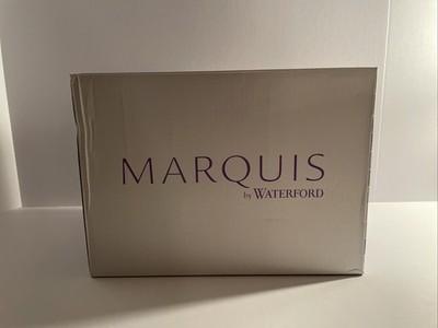 New Marquis By Waterford Newberry Red Goblet Set Of 6 Wine Glasses 8'' # 40026470
