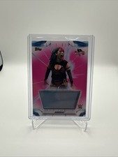 2021 Topps WWE Women’s Division Asuka Pink Wrestlemania Mat Relic 98/150 #MR-AK