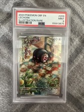 Pokémon TCG Lechonk Card Obsidian Flames Illustration Rare Holo 209/197