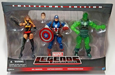 Marvel Legends Infinite Series 6  Ms. Marvel Captain America Radioactive Man