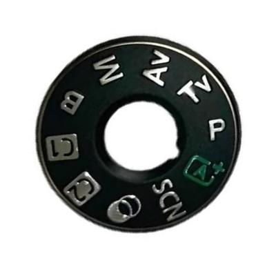Ersatz Moduswahlrad Sticker für For Canon EOS 90D Kamera Zubehör DE Schwarz Neu