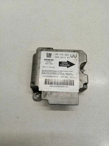 OPEL ASTRA G Cabrio F67 Airbag-Steuergerät 09174004 2.00 Petrol 74kw 17129040