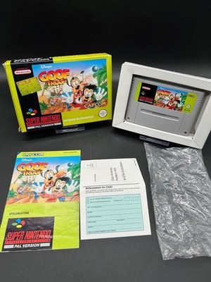 Disney's Goof Troop | Super Nintendo SNES | OVP + Anleitung / CIB | PAL  | TOP
