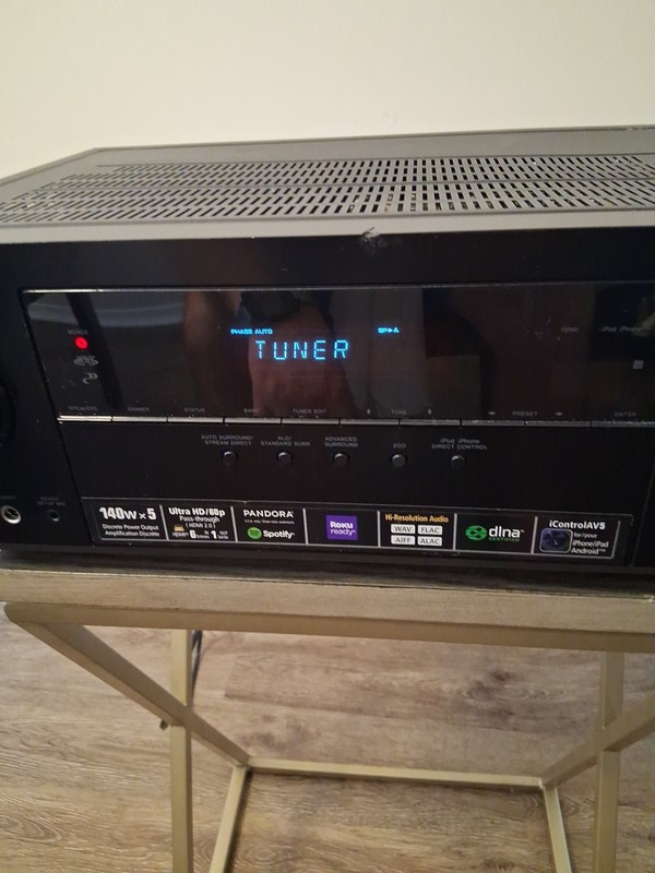 Pioneer AV Receiver VSX-824 Bundle Black Turns On For A Sec Then Off .....parts 