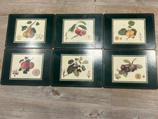 Pimpernel RHS Nutten Obst Tischsets Tischsets x 6 Korkrücken 30,5 cm x 23 cm