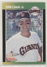 1989 Donruss Baseball's Best Box Set Will Clark #23 tv5