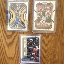 Panini Prizm Monopoly Basketball Trading Card Lot 3 Wiseman Smith Jr McDaniels