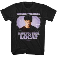 Twilight - Loca Heart Recolor - American Classics - Solid Black Adult Short Slee