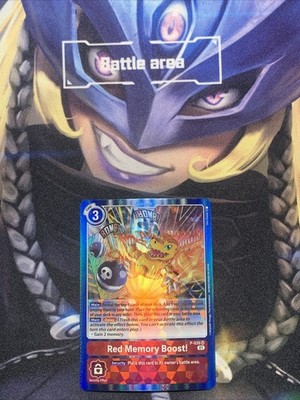 Red Memory Boost! Foil - P-035 - Digimon TCG