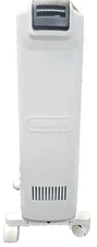 DeLonghi 1500W 5120 BTU Electric Oil Filled Radiator - White, Programmable timer