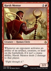 Harsh Mentor 135/269 Amonkhet Rare MTG