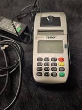 First Data FD100 Ti Credit Card Terminal, Credit Card Machine, Preowned, clean