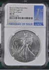 2023(W) Eagle First NGC MS70 Day of Issue