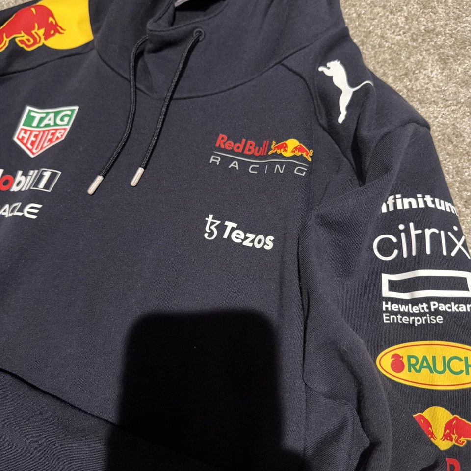 Толстовка с капюшоном выпущенная гоночной командой Puma Formula 1 F1 Red Bull 3XL - Изображение 4 из 4