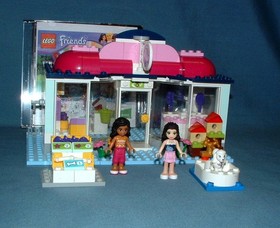FRIENDS, HEARTLAKE PET SALON SET 41007 - LEGO - 2013 - USED