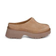 UGG NEW HEIGHTS CLOG CHESTNUT SUEDE SLIP ON WOMEN'S SHOES SIZE US 10/UK 8 NEW