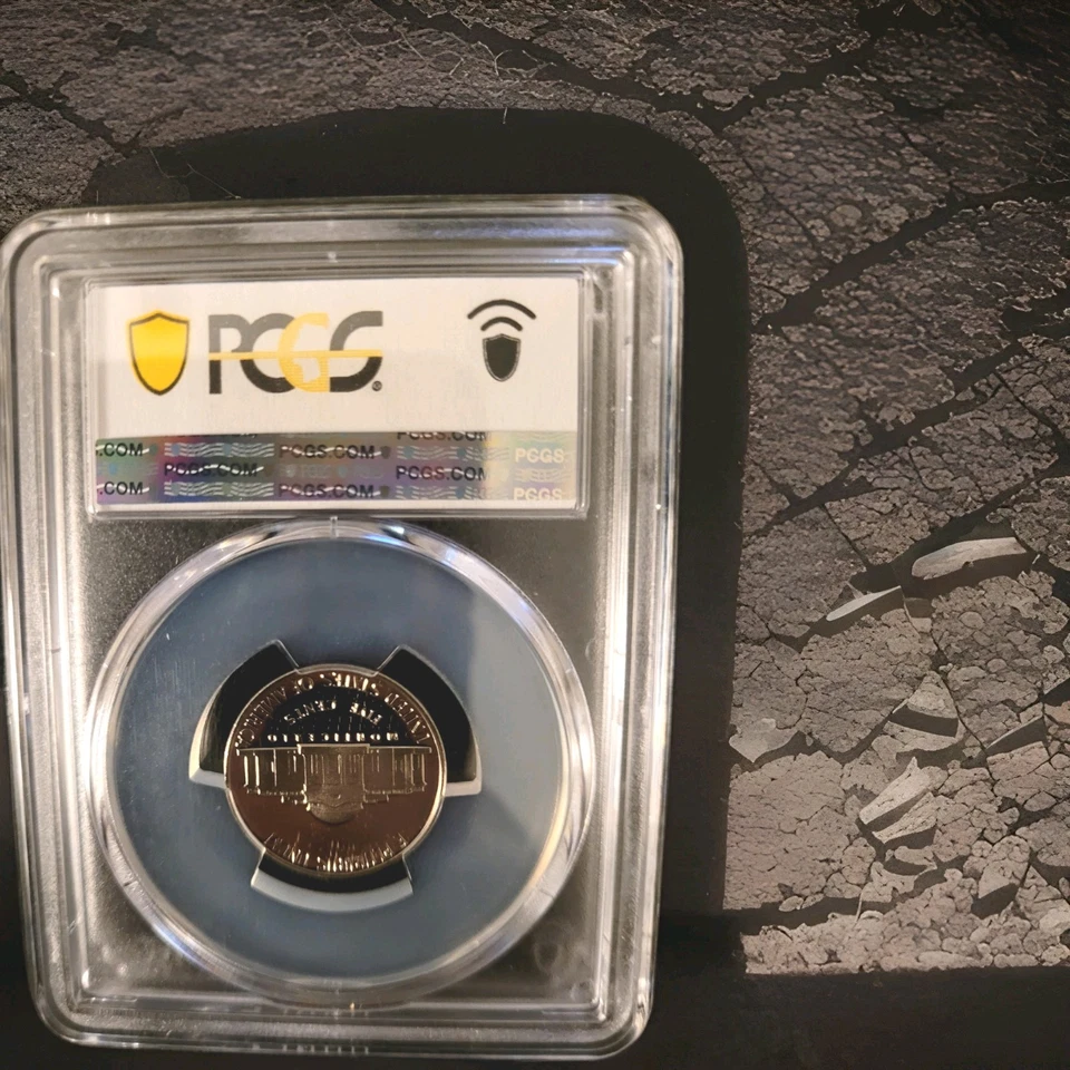 1990 S PCGS PR70 DCAM 5 CENT JEFFERSON NICKEL🔥 - Image 3 of 3