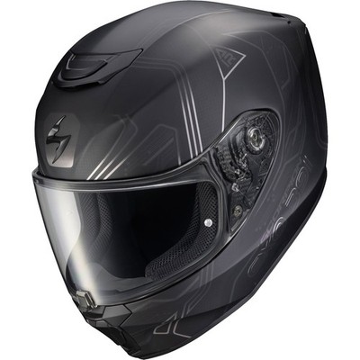 ScorpionEXO EXO-R330 Full-Face Helmet - Bender - Black - Small 33-1303