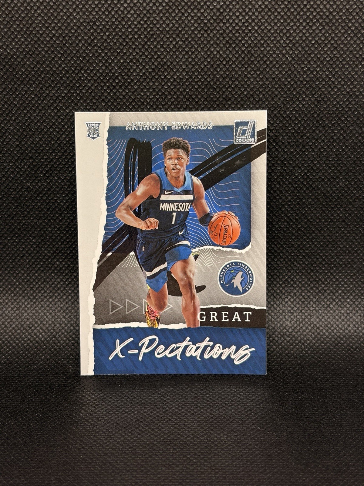 2020-21 Panini Donruss - Great X-Pectations Anthony Edwards #1 (RC)