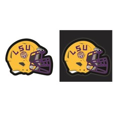 LED Wall Decor, Helmet, Louisiana State University
