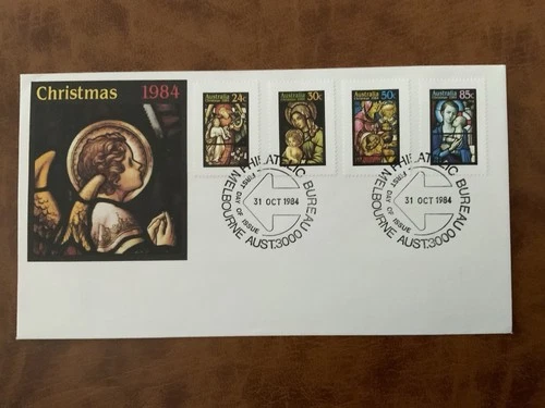 Australia 1984 #927-931 Christmas - 2 FDCs