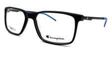NEW CHAMPION CU4009 C01 BLACK AUTHENTIC EYEGLASSES 58-18-150