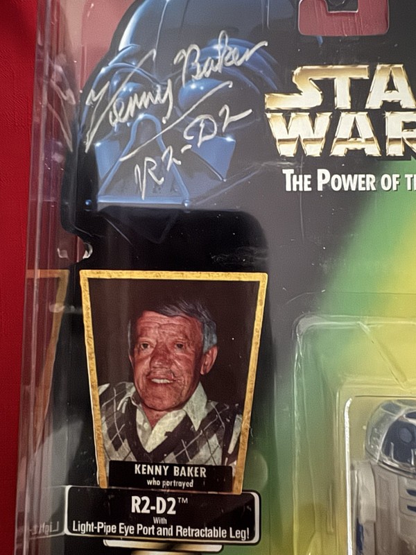 Kenner Star Wars Power of the Force R2-D2 Toy Expo Signed 1997 Figure