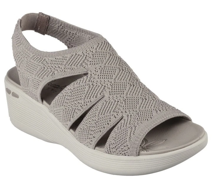 Skechers Women’s Pier-Lite Memory Maker Taupe Sandals