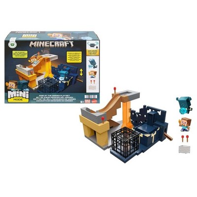 Mattel HXT72 Minecraft Mojang - Mini Mode Warden Spielset: Aufstieg des Wärters